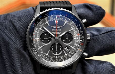 breitling navitimer 46 blacksteel replica|breitling navitimer 01 price.